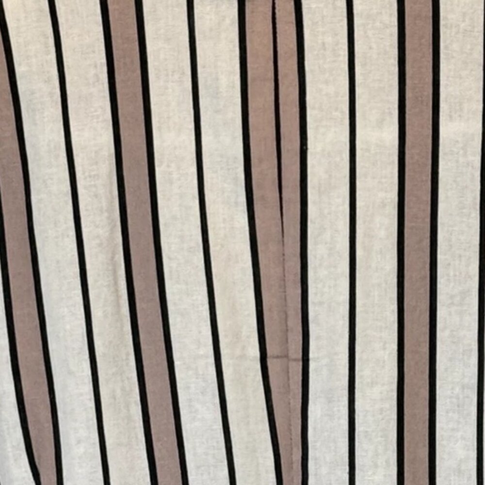 Women Pink | Cream| Black Stripe Blazer Size L - Picture 5 of 5